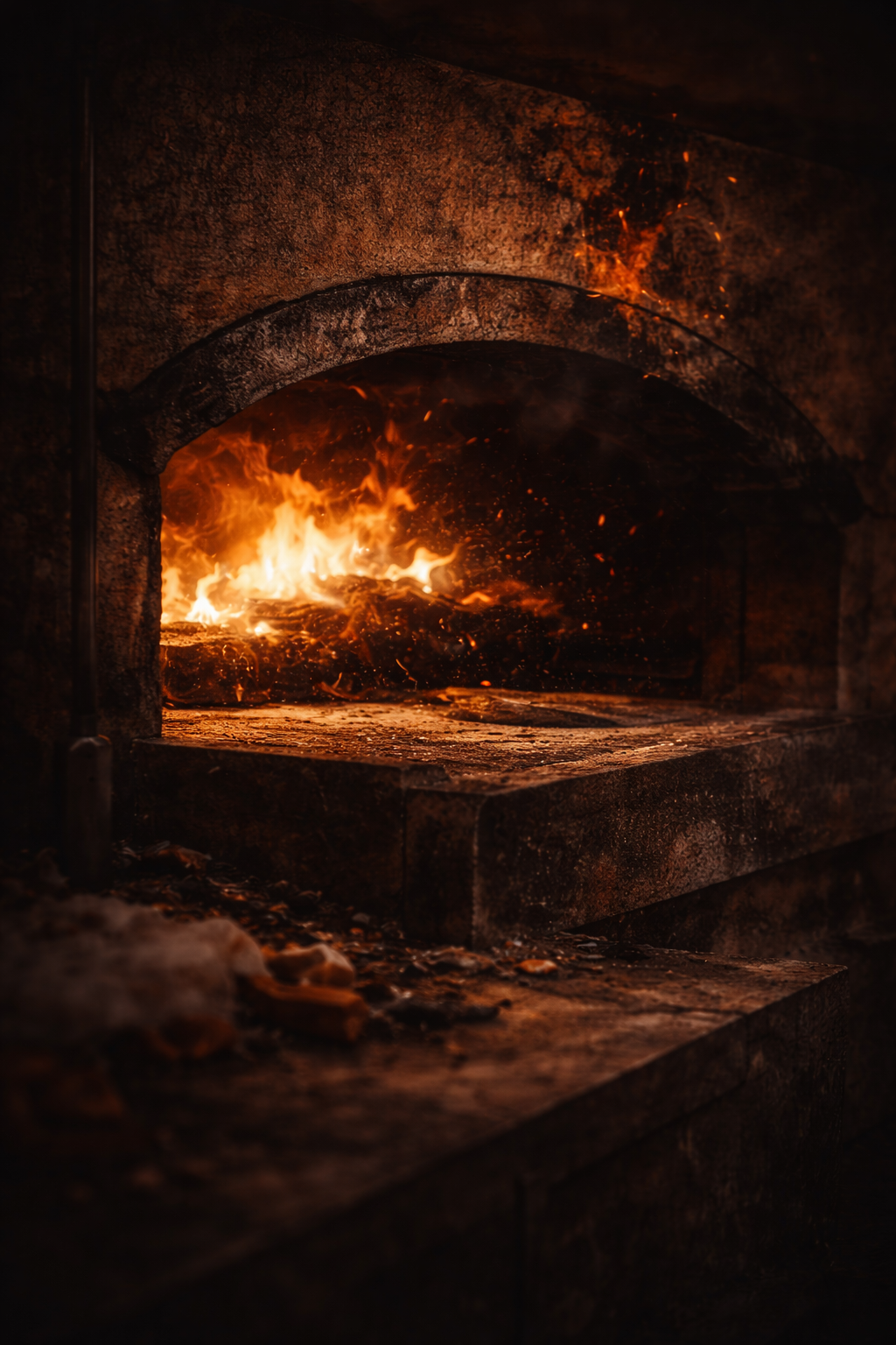 화덕의 불꽃